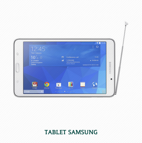 Tablet Samsung com TV Digital